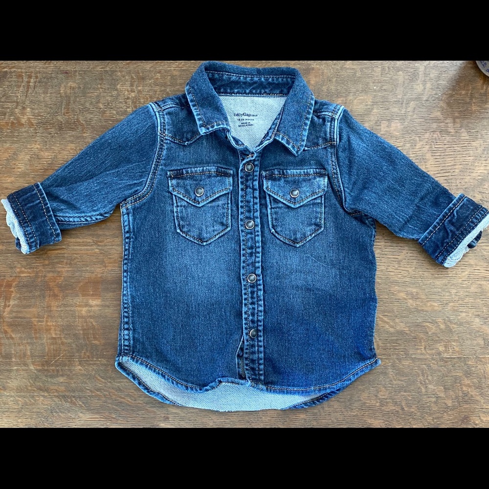Gap Denim kids button up
